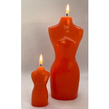 Missi 2 Boy Turuncu Vücud Mum Seti 24 cm - 11 cm