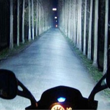 Wetnwind Scooter Motosiklet Arabası Için 2 Beyaz LED Motosiklet Far 10W Sis (Yurt Dışından)