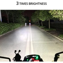 Wetnwind 6500K 8 LED 2 Adet Yardımcı Far Lambası 12V 12W Süper Parlak (Yurt Dışından)