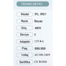 Eym Ipl Lazer Epilasyon Cihazı Quartz Ampullü