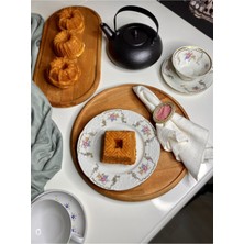 Koza Wood Art Ahşap Sunum Tabağı/supla
