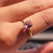 Fasek Gold 1.10 Karat Zultanit (Renk Değiştiren) Taşlı Pırlanta Montörü 925 Ayar Gümüş Evlilik Teklifi Yüzüğü