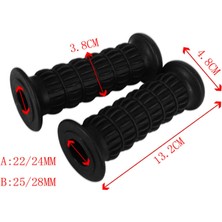Wetnwind Gidon Grips Siyah Için Retro Motosiklet (Yurt Dışından)