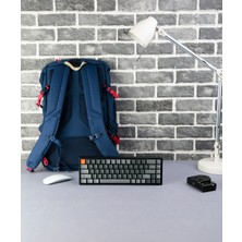 Keychron K6 65% Compact Kablosuz Mekanik Oyuncu Klavyesi-Hot-Swappable-Bluetooth 5.1-Multitasking-Rgb LED Backlit-N-Key Rollover-Gateron G-Pro Red Switch-Uçak Sınıfı Aluminum