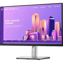 Dell P2422H, 23.8", 5ms, 60Hz, Full Hd, D-Sub, Hdmı, Dp, Usb, Pivot, IPS LED Monitör