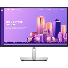 Dell P2722H, 27" 5ms, 60Hz, Full Hd, D-Sub, Hdmı, Dp, Usb, Pivot, IPS LED Monitör