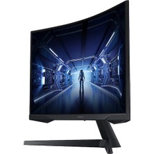 Samsung LC27G55TQBUXUF, Odyssey G5 27" 1ms, 144Hz, 2k Quad Hd, Dp, Hdmı, Usb, Va Led, HDR10 1000R, Curved, Monitör