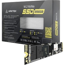 Arktek AK-M2-256GP, 256GB, 1950/1200, Nvme Pcıe M.2, SSD