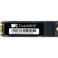 Twinmos NgfffGBm2280 512GB 580-550MB M2 Sata SSD