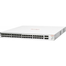 Hp Aruba Instant On JL815A 1830-48G, 48PORT,  24 Port Poe, 370W, Gigabit, 4 Port Gigabit Sfp, Yönetilebilir, Rack Mount Switch