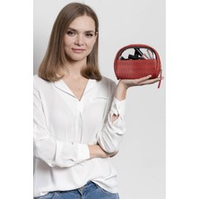 Marie Claire Bordo Kadın Seyahatmakyaj Çantası Levido