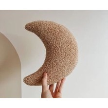 Sevara Dekor Teddy Buklet Moon Ay Yastık Midi Size