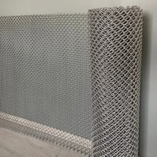 Cihan Çit Galvanizli Örgü Tel Bahçe Çiti - 2,00 mm Kalınlık 25X25 Göz Aralığı H:50 cm L:10 Metre