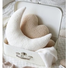 Sevara Dekor Teddy Buklet Moon Ay Yastık Midi Size