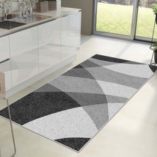 West Home Makinede Yıkanabilir Kaymaz Taban Leke Tutmaz Salon Halısı Mutfak Halısı ve Yolluk