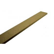 Rafhomestore Duvar Çita Çalişmasi 10 mm (Kalinlik) 10 cm (En) x 210 cm (Boy)Ham Mdf ( 1 Boy )