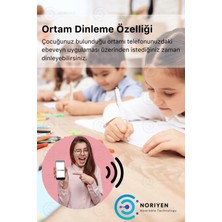 Noriyen Kameralı Gpsli Çocuk Takip Kol Saati Hatlı Dinleme Sos Btk Kayıtlı Konum Q12 Akıllı Saat Mavi