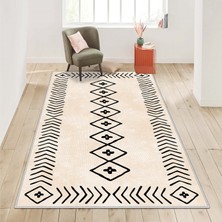 Confidence Home Makinede Yıkanabilir Kaymaz Taban Leke Tutmaz Salon Halısı Mutfak Halısı ve Yolluk