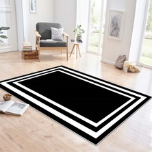 Confidence Home Makinede Yıkanabilir Kaymaz Taban Leke Tutmaz  Salon Halısı Mutfak Halısı ve Yolluk