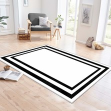 Confidence Home Makinede Yıkanabilir Kaymaz Taban Leke Tutmaz  Salon Halısı Mutfak Halısı ve Yolluk
