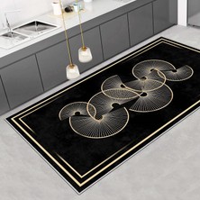Confidence Home Makinede Yıkanabilir Kaymaz Taban Leke Tutmaz  Salon Halısı Mutfak Halısı ve Yolluk