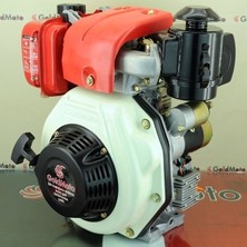 Nas Oto Tarım Goldmoto GM178FEN-H Dizel Motor Marşlı 7 Hp Krank Mili Frezeli