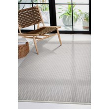 Canvas Rugs Natural Yıkanabilir Kaymaz Taban Modern Örgülü Dokuma Kilim