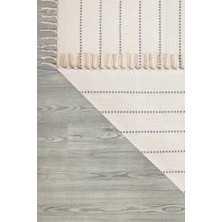 Canvas Rugs Çift Taraflı Makinada Yıkanabilir Pamuk Kilim