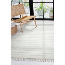 Canvas Rugs Çift Taraflı Makinada Yıkanabilir Pamuk Kilim