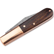 Böker Manufaktur Barlow Integral Copper Damascus Çakı