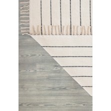 Canvas Rugs Çift Taraflı Makinada Yıkanabilir Pamuk Kilim