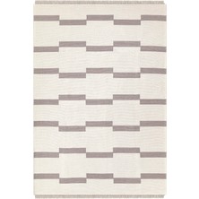 Canvas Rugs Çift Taraflı Makinada Yıkanabilir Modern Desenli Dokuma Kilim