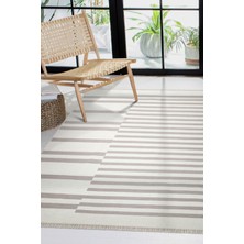 Canvas Rugs Çift Taraflı Makinada Yıkanabilir Modern Desenli Dokuma Kilim