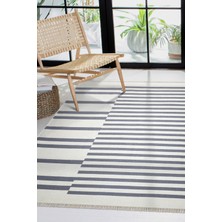 Canvas Rugs Çift Taraflı Makinada Yıkanabilir Modern Desenli Dokuma Kilim