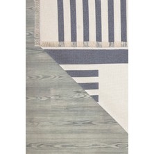 Canvas Rugs Çift Taraflı Makinada Yıkanabilir Modern Desenli Dokuma Kilim