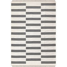 Canvas Rugs Çift Taraflı Makinada Yıkanabilir Modern Desenli Dokuma Kilim