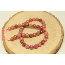 Yaşam Tohumu Rodokrozit Taşı Dizi 8mm (27825)