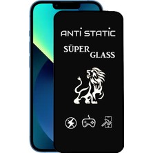 Case World Apple iPhone 13 Tam Kaplayan Anti Statik Dayanıklı Süper Cam Ekran Koruyucu