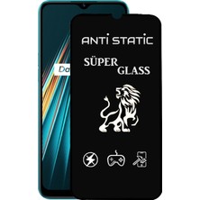 Case World Realme 5s Tam Kaplayan Anti Statik Dayanıklı Süper Cam Ekran Koruyucu