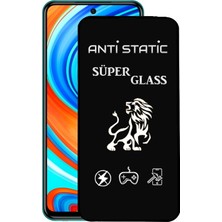 Case World Xiaomi Redmi Note 9 Pro Tam Kaplayan Anti Statik Dayanıklı Süper Cam Ekran Koruyucu