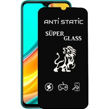 Case World Xiaomi Redmi 9 Tam Kaplayan Anti Statik Dayanıklı Süper Cam Ekran Koruyucu