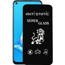 Case World Oppo A52 Tam Kaplayan Anti Statik Dayanıklı Süper Cam Ekran Koruyucu