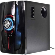 Ultratekno M-M560GC 6,5" Subwoofer 3"x2 Süper Bass USB Sd Kart Bluetooth Hoparlör 60 Watt 2+1 Ses Sistemi