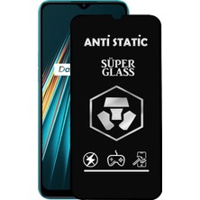 Caseart Realme 5 Tam Kaplayan Anti Statik Dayanıklı Süper Cam Ekran Koruyucu