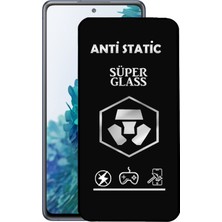 Caseart Samsung Galaxy S20 Fe Tam Kaplayan Anti Statik Dayanıklı Süper Cam Ekran Koruyucu