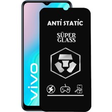 Caseart Vivo Y11S Tam Kaplayan Anti Statik Dayanıklı Süper Cam Ekran Koruyucu