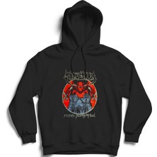 The Fame Sepultura, Bestial Devastation, Rock Metal Kapüşonlu Sweatshirt Hoodie