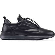 Nevzat Onay Siyah Bağcıklı Erkek Sneaker -71153-