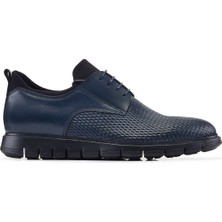 Nevzat Onay Lacivert Bağcıklı Günlük Erkek Ayakkabı -79211-