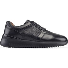 Nevzat Onay Siyah Günlük Bağcıklı Erkek Sneaker -50171-
